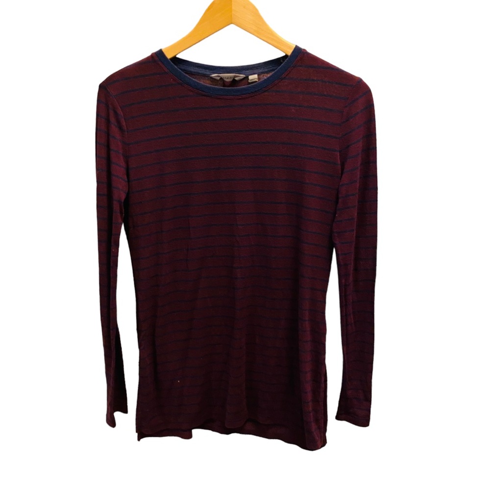 ATHLETA Long Sleeve Threadlight Stripe Layering Top - Picture 4 of 9
